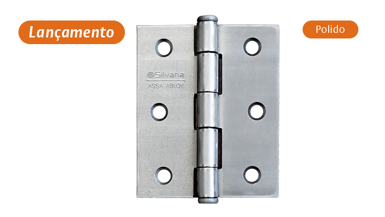 Dobradiças 862 Gonzo com Aba